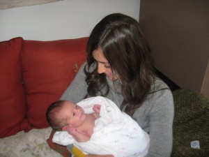 natural birth: newborn photo
